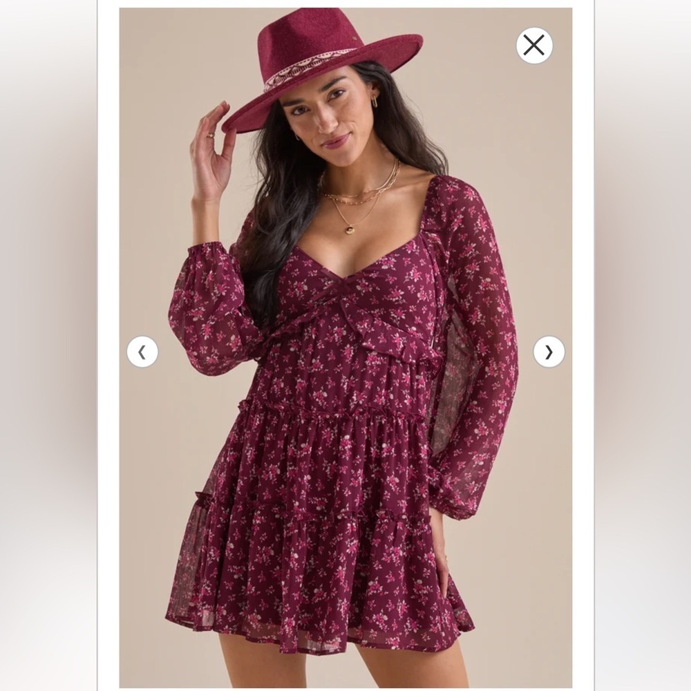 Altar’d State Mariana Floral Mini Dress
NWT